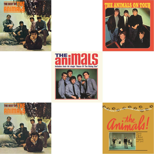 Animals - Best Of The Animals & Best Of The Animals & Animals & Animals On Tour & Animal Tracks - LP Vinyl Bundle