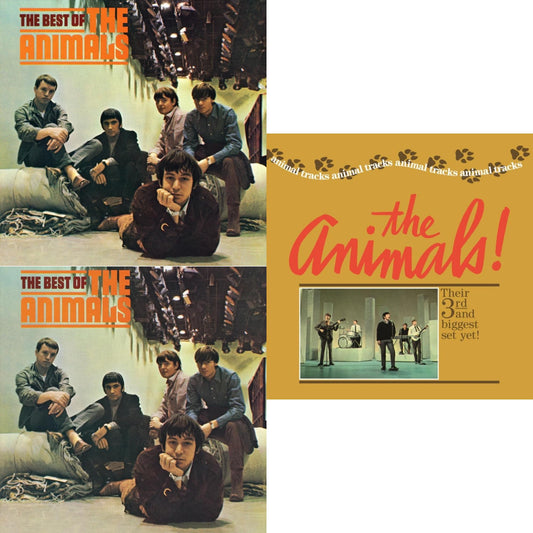 Animals - Best Of The Animals & Best Of The Animals & Animal Tracks - LP Vinyl Bundle