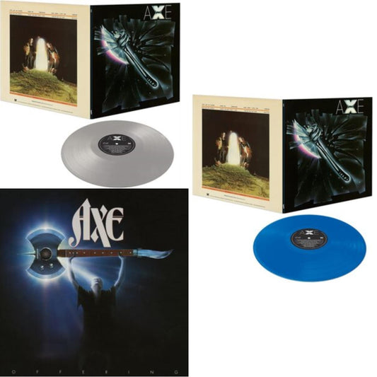 Axe - Axe (Silver LP Vinyl) & Axe (Translucent Blue LP Vinyl) & Offering