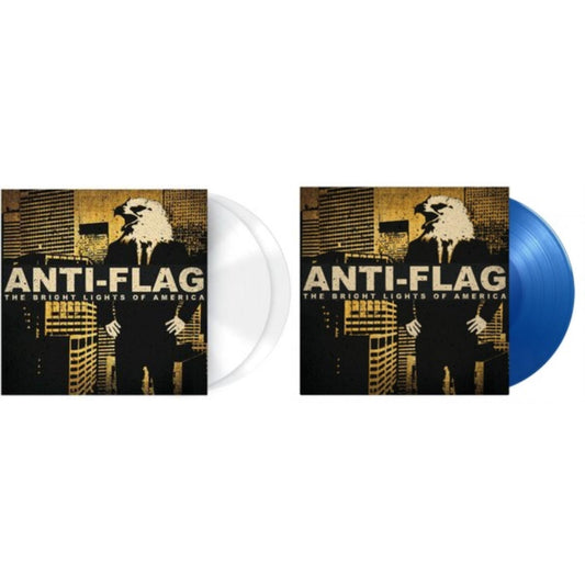 Anti-Flag - Bright Lights Of America (2LP/180G/Solid White Vinyl) & Bright Lights Of America (2LP/180G/Blue Vinyl)