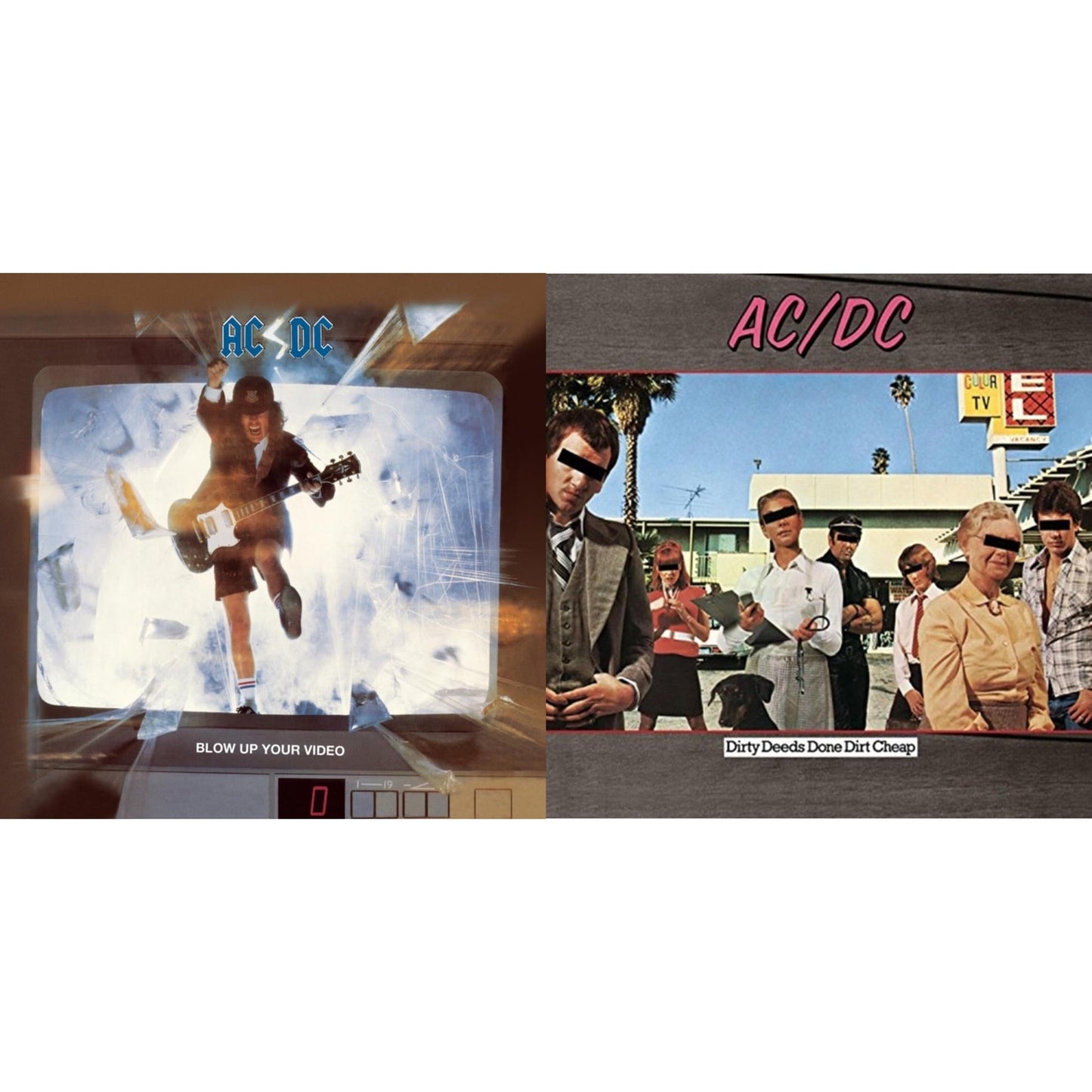 Ac/Dc - Dirty Deeds Done Dirt Cheap & Blow Up Your Video - CD Bundle