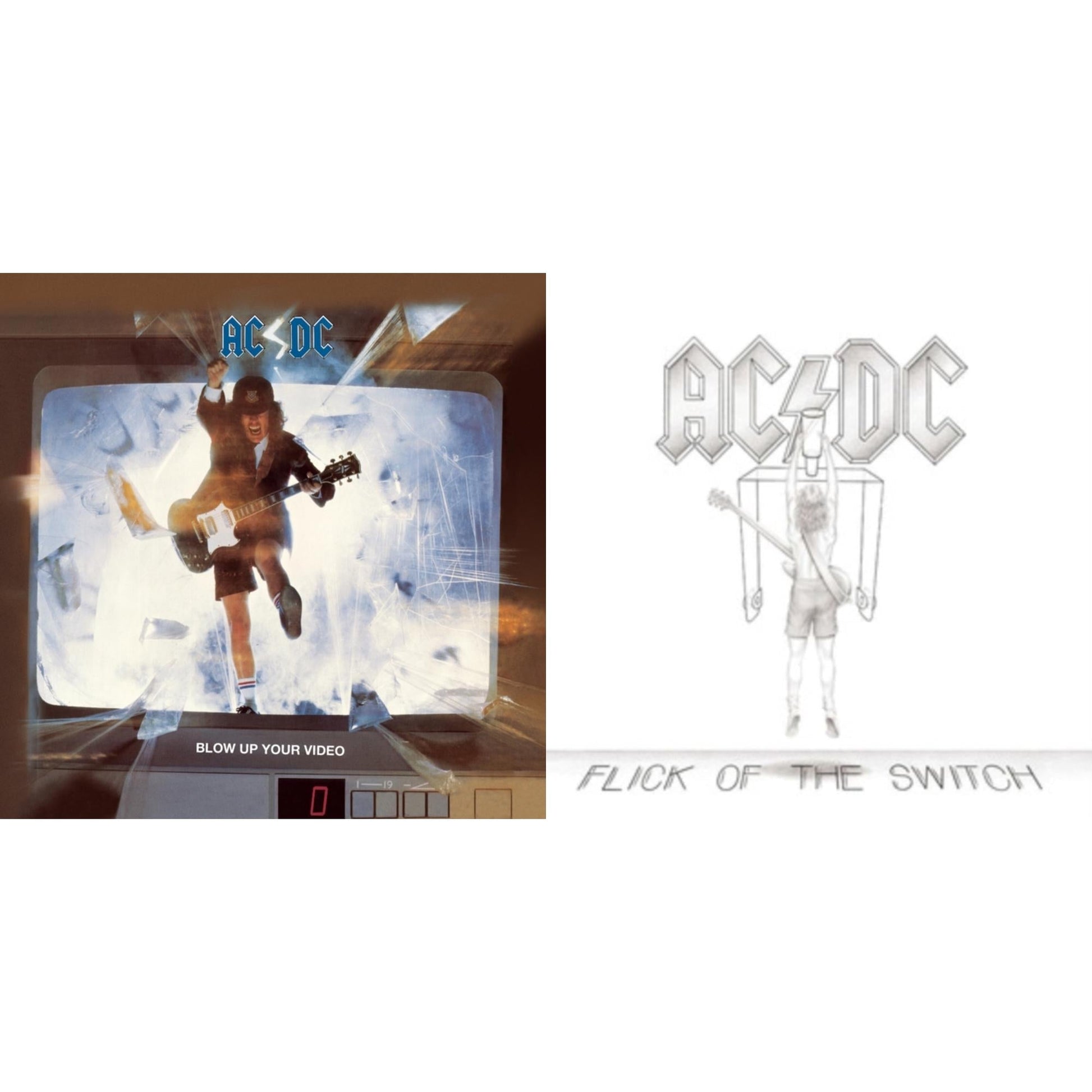 Ac/Dc - Flick Of The Switch & Blow Up Your Video - CD Bundle