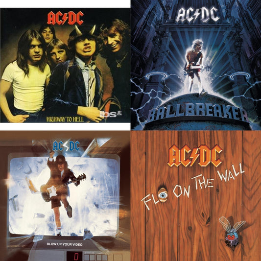 Ac/Dc - Highway To Hell & Ballbreaker & Blow Up Your Video & Fly On The Wall - CD Bundle