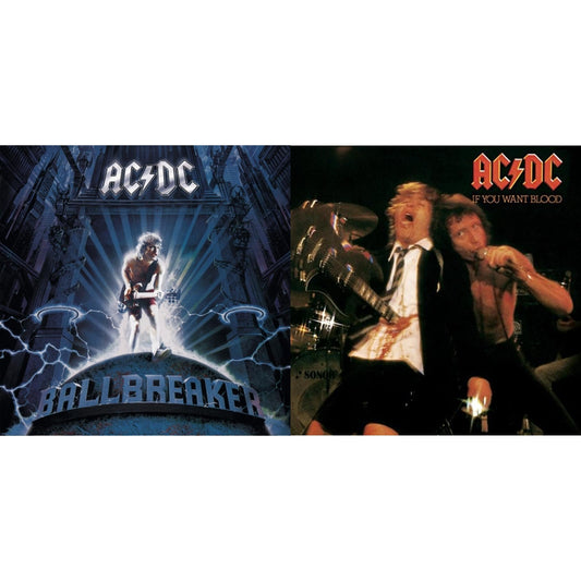 Ac/Dc - If You Want Blood You've Got It & Ballbreaker - CD Bundle