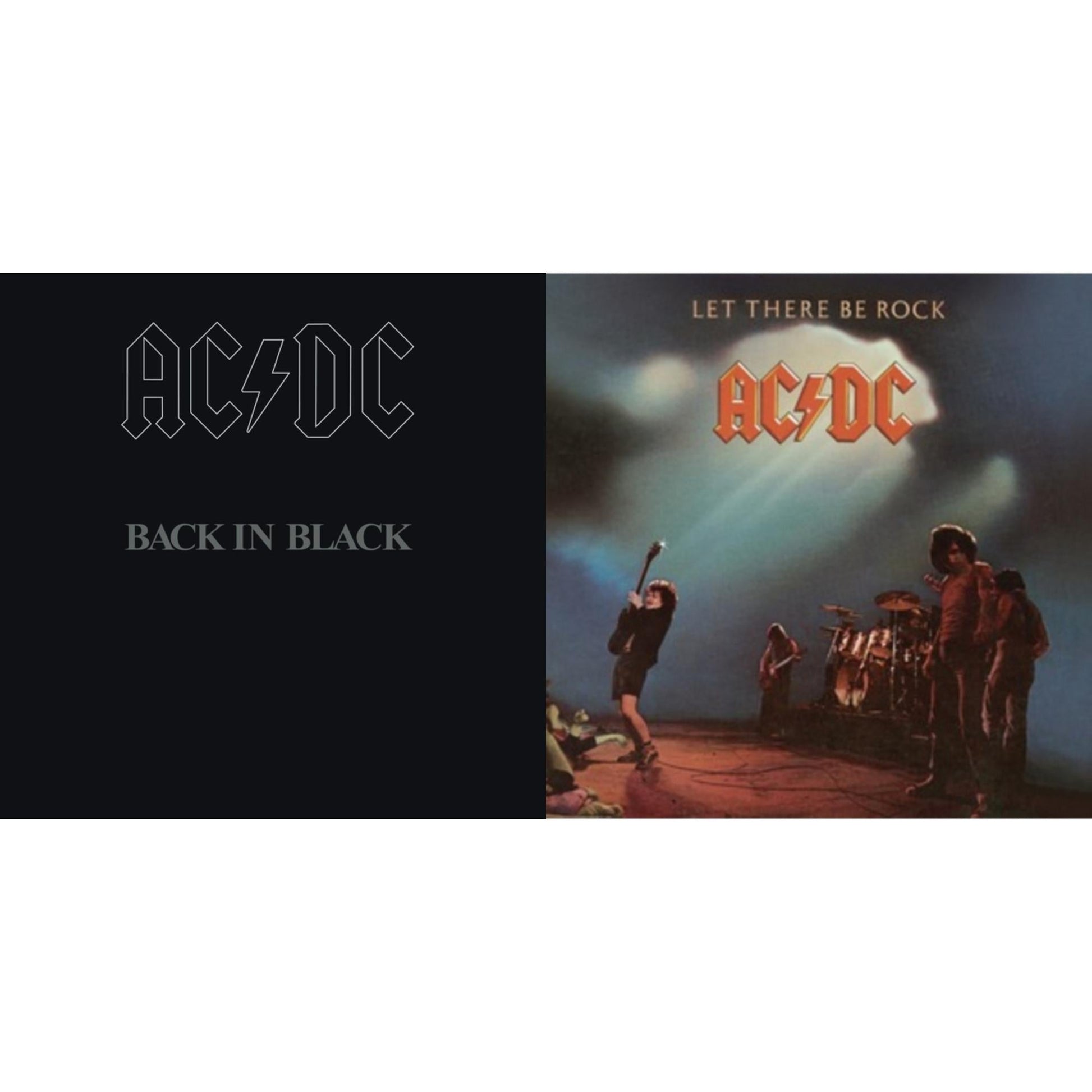 Ac/Dc - Let There Be Rock & Back In Black - CD Bundle