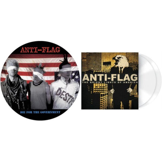 Anti-Flag - Bright Lights Of America (2LP/180G/Solid White Vinyl) & Die For The Government