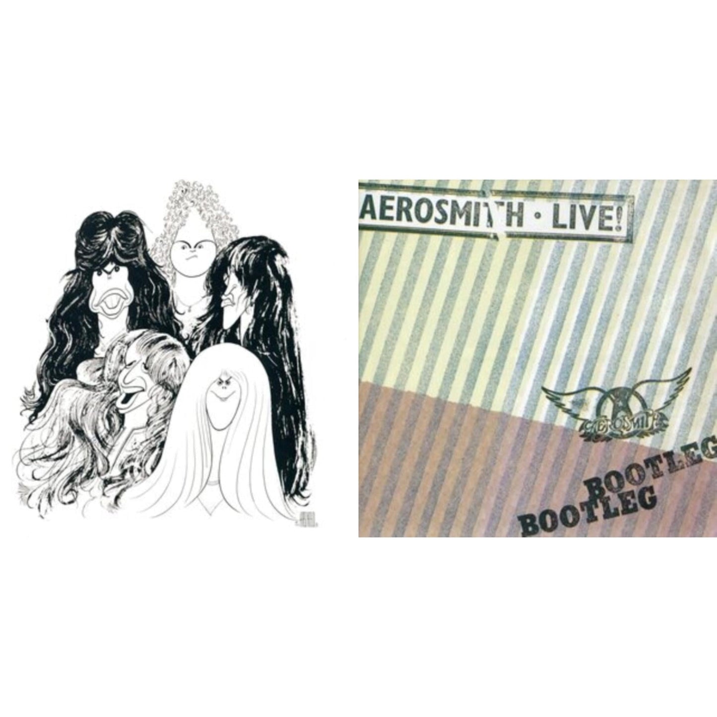 Aerosmith - Live! Bootleg (2LP) & Draw The Line