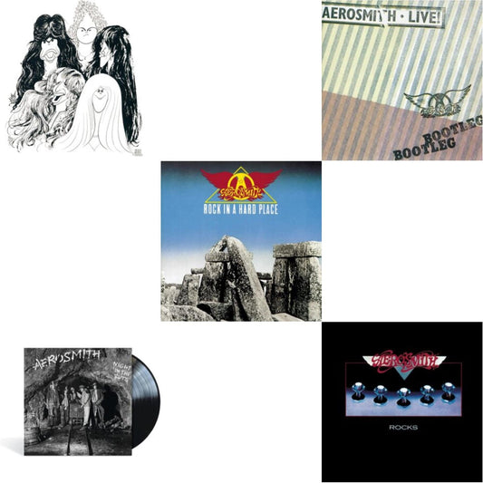 Aerosmith - Night In The Ruts & Rocks & Rock In A Hard Place & Live! Bootleg (2LP) & Draw The Line