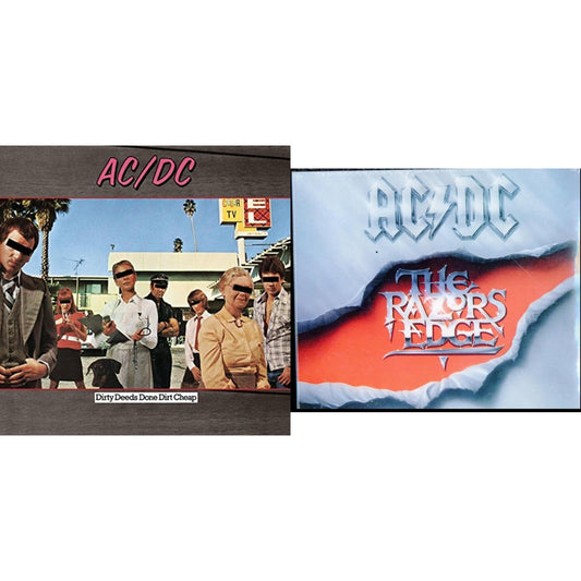 Ac/Dc - Dirty Deeds Done Dirt Cheap & Razor's Edge - CD Bundle