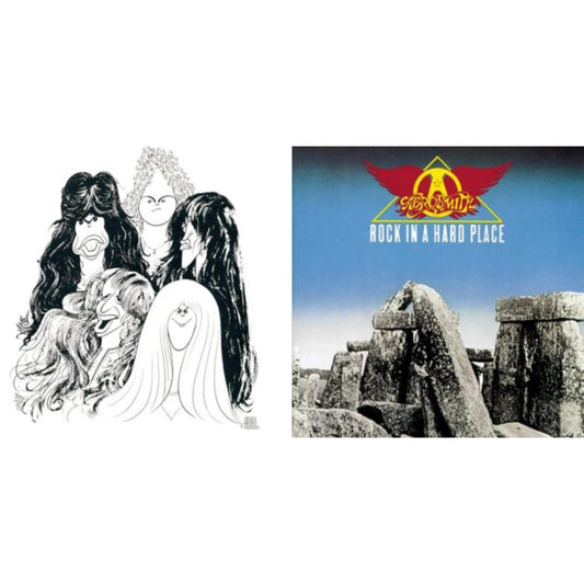 Aerosmith - Rock In A Hard Place & Draw The Line - LP Vinyl Bundle