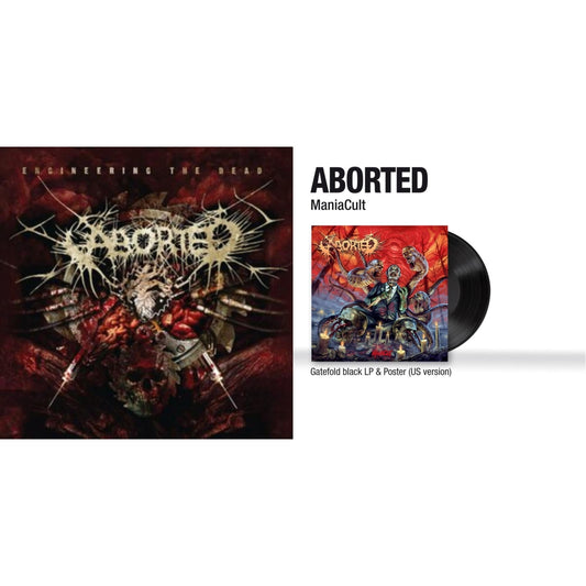 Aborted - Engineering The Dead (Limited Edition/Red LP Vinyl) & Maniacult