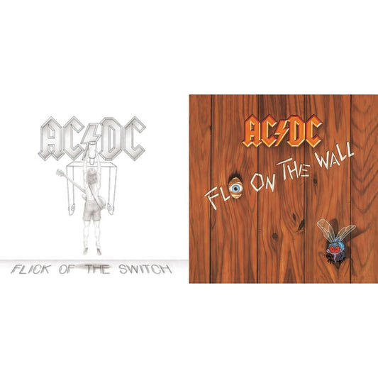 Ac/Dc - Flick Of The Switch & Fly On The Wall - CD Bundle
