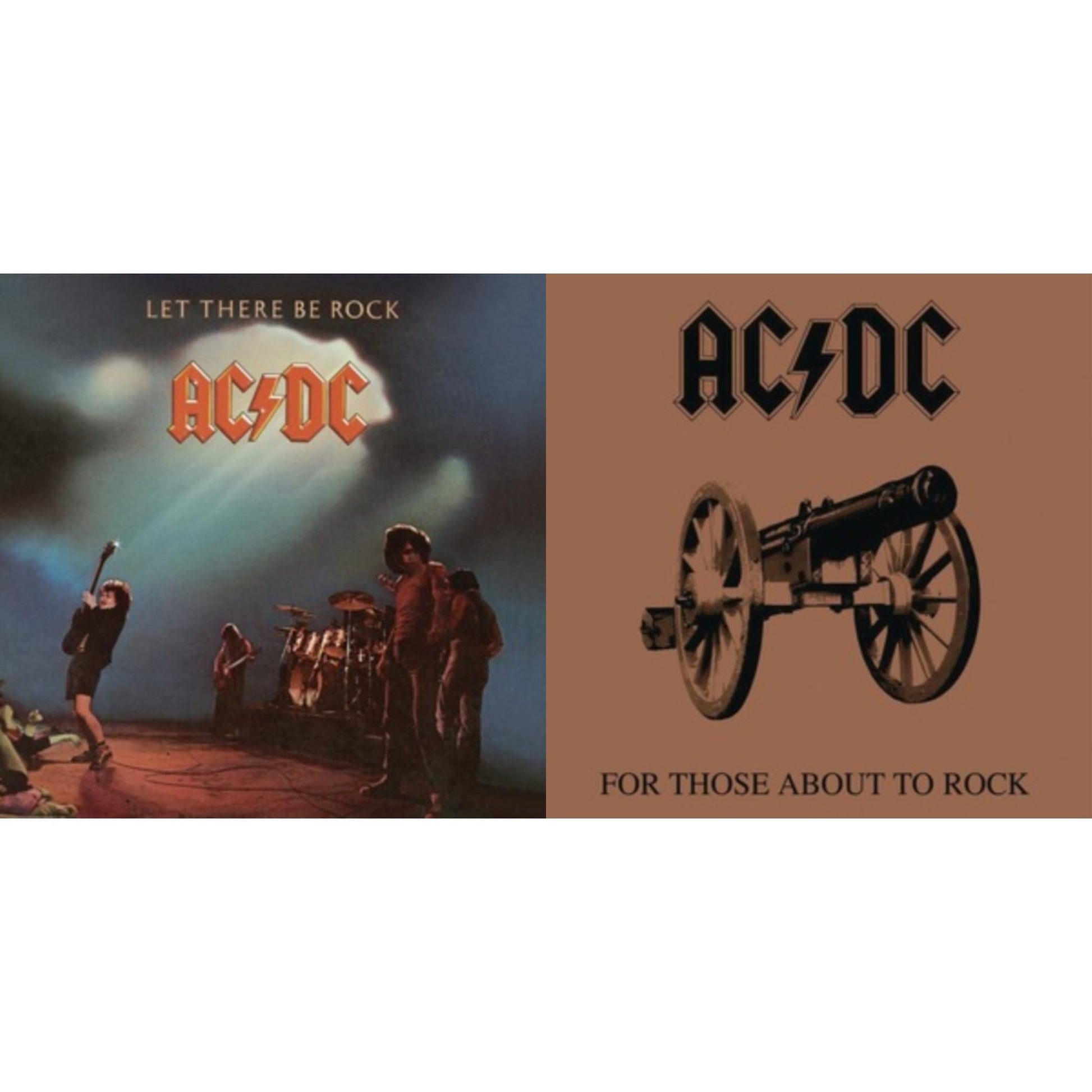 Ac/Dc - Let There Be Rock & For Those About To Rock - CD Bundle