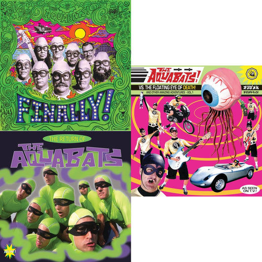 Aquabats! - Finally! (2LP) & Return Of The Aquabats & Aquabats Vs. The Floating Eye Of Death! (2LP)
