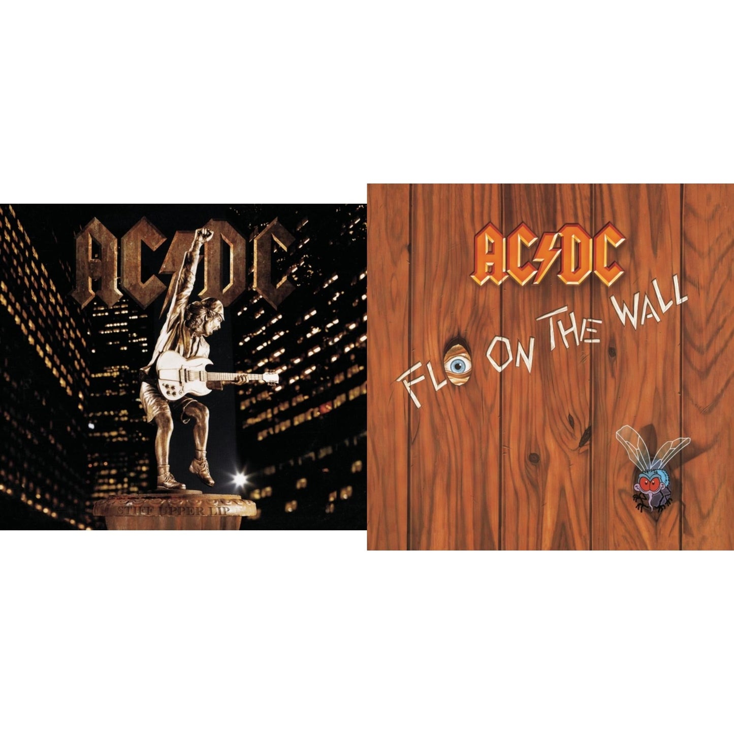 Ac/Dc - Stiff Upper Lip & Fly On The Wall - CD Bundle