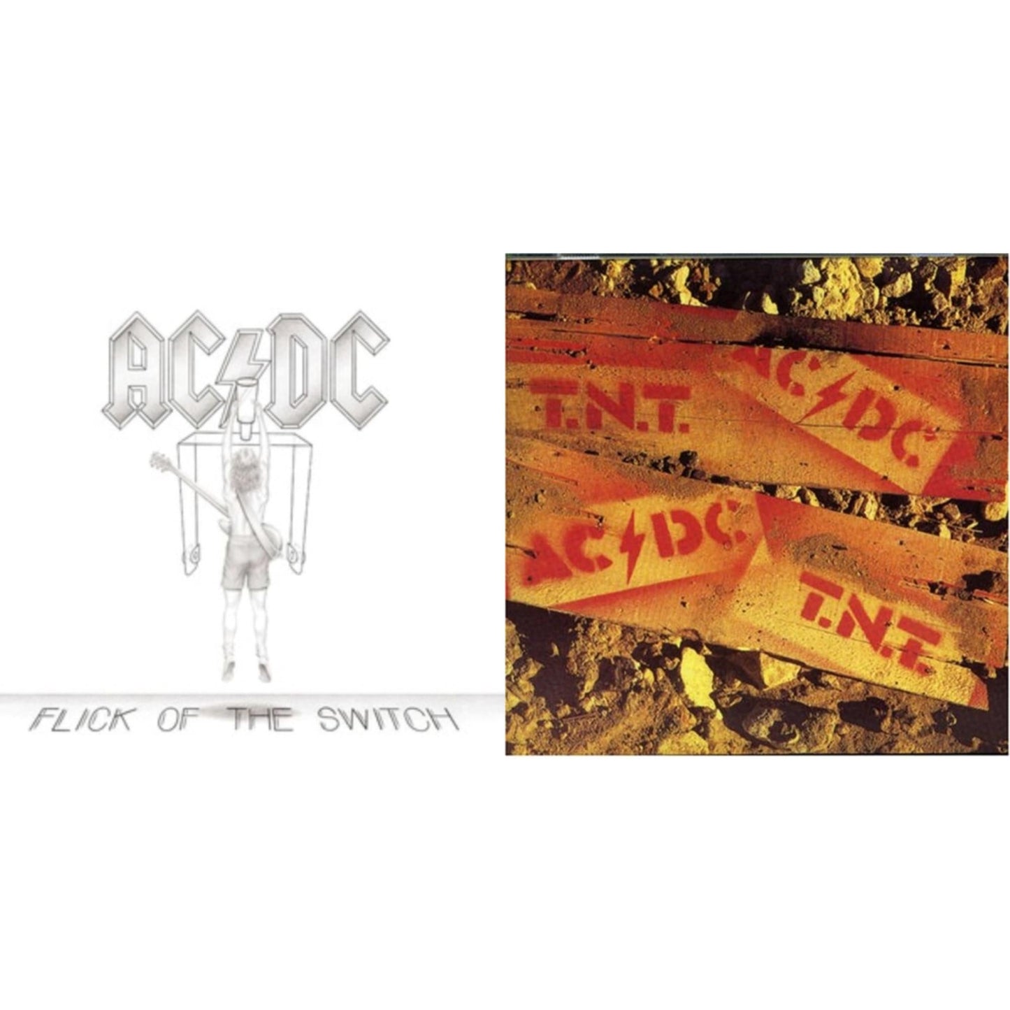 Ac/Dc - Flick Of The Switch & Tnt - CD Bundle