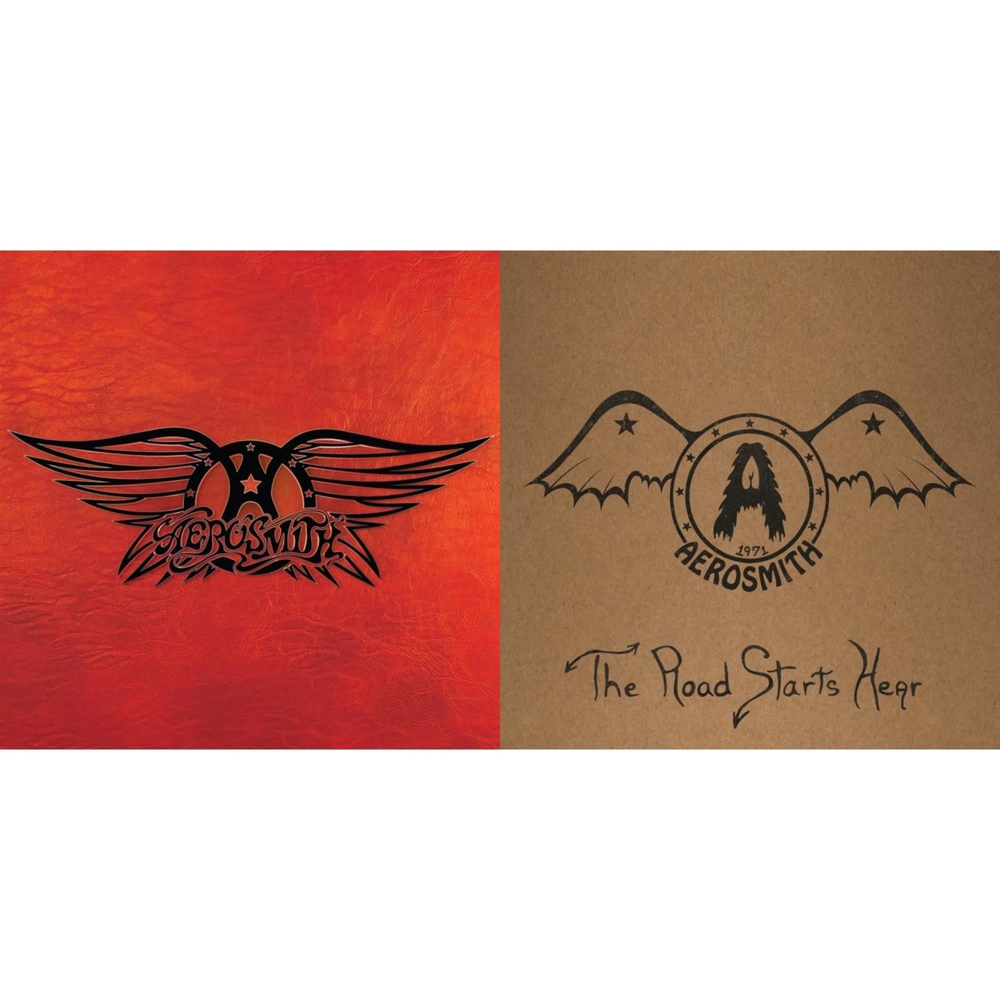 Aerosmith - Greatest Hits & 1971: The Road Starts Here - LP Vinyl Bundle