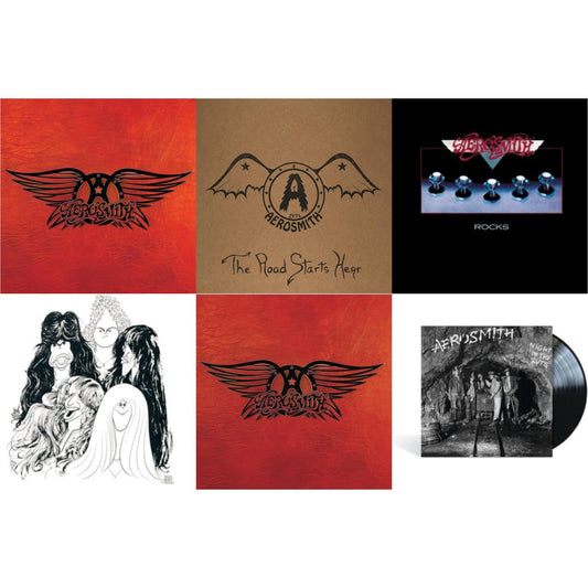 Aerosmith - 1971: The Road Starts Here & Greatest Hits & Greatest Hits (2LP) & Night In The Ruts & Rocks & Draw The Line
