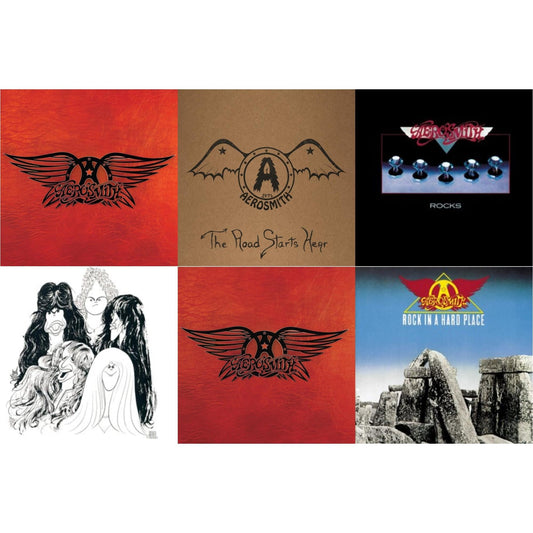 Aerosmith - 1971: The Road Starts Here & Greatest Hits & Greatest Hits (2LP) & Rocks & Rock In A Hard Place & Draw The Line