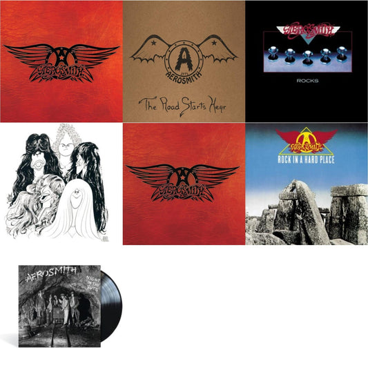Aerosmith - 1971: The Road Starts Here & Greatest Hits & Greatest Hits (2LP) & Night In The Ruts & Rocks & Rock In A Hard Place & Draw The Line