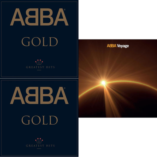 Abba - Voyage & Gold - Greatest Hits (Picture Disc/2LP) & Gold - Greatest Hits (Gold Vinyl/2LP)