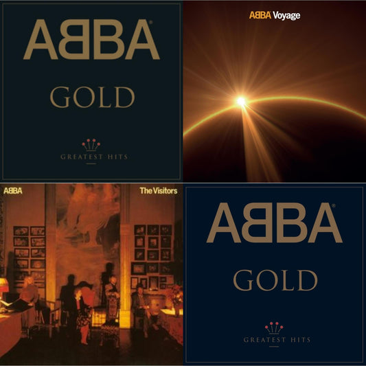 Abba - Gold (2LP) & Voyage & Visitors (Half-Speed) (2LP) & Gold - Greatest Hits (Picture Disc/2LP)
