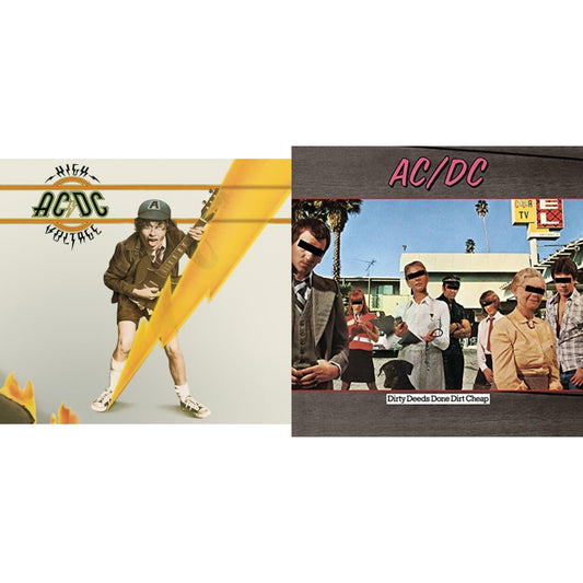 Ac/Dc - High Voltage & Dirty Deeds Done Dirt Cheap - CD Bundle