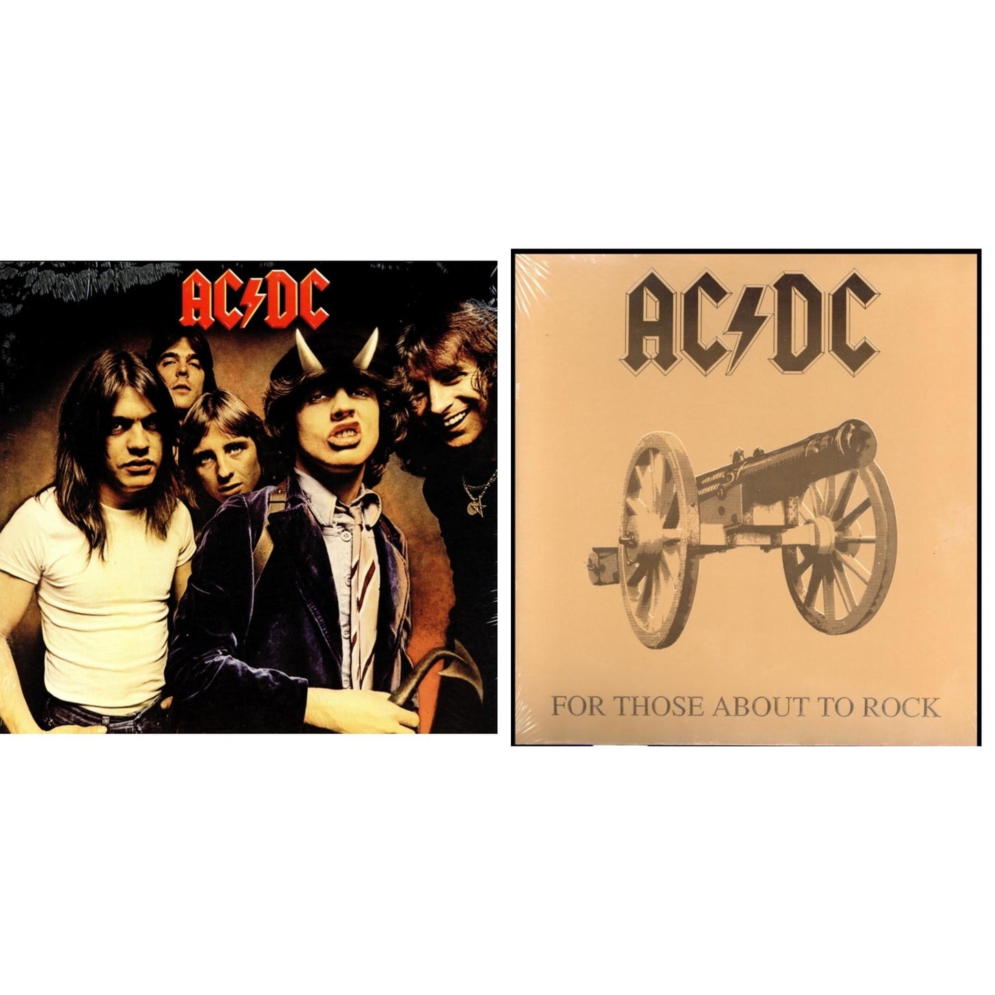 Ac/Dc - Highway To Hell (180G) & For Those About To Rock (180G) - LP Vinyl Bundle