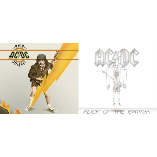 Ac/Dc - High Voltage & Flick Of The Switch - CD Bundle
