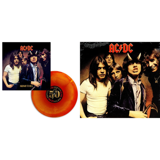Ac/Dc - Highway To Hell (Orange Blend LP Vinyl) & Highway To Hell (180G)