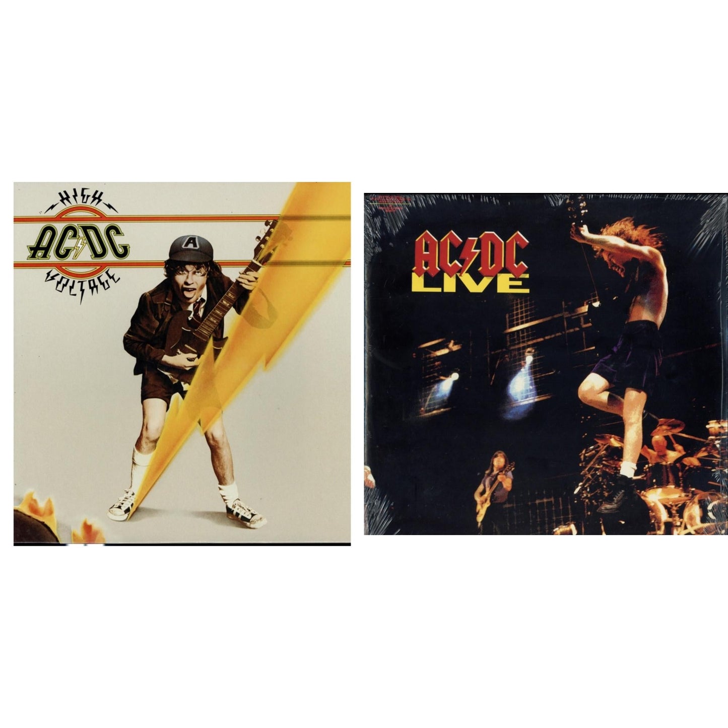 Ac/Dc - High Voltage (180G) & Live (2LP/180G)