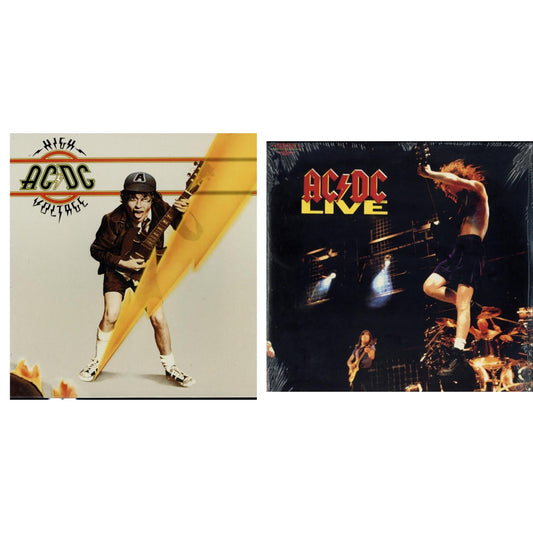 Ac/Dc - High Voltage (180G) & Live (2LP/180G)