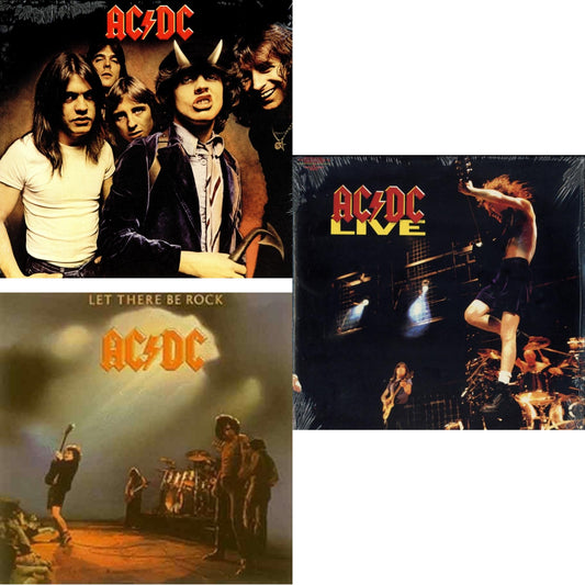 Ac/Dc - Let There Be Rock (180G) & Highway To Hell (180G) & Live (2LP/180G)