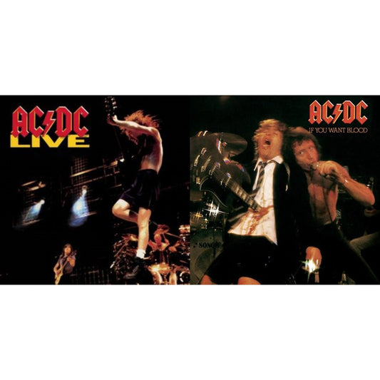 Ac/Dc - If You Want Blood You've Got It & Live - CD Bundle