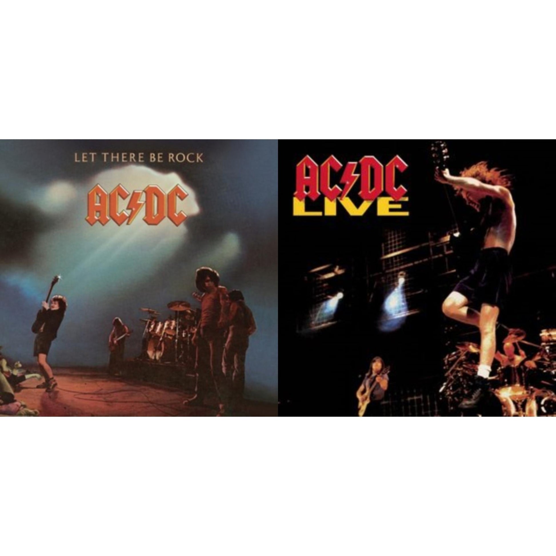 Ac/Dc - Let There Be Rock & Live - CD Bundle