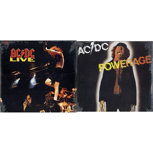 Ac/Dc - Powerage (180G) & Live (2LP/180G)