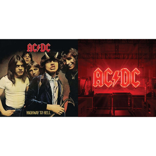 Ac/Dc - Live (Gold Metallic Vinyl/2LP Vinyl) & You Shook Me All Night Long In London (Orange LP Vinyl Vinyl) - Bundle