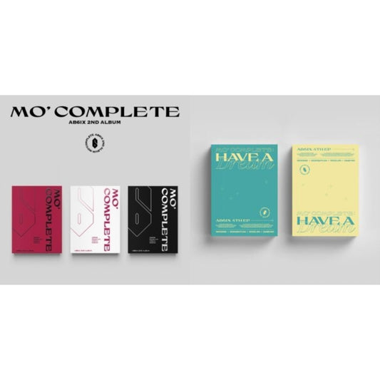 Ab6ix - Mo' Complete: Have A Dream (4Th Ep) & Mo' Complete - CD Bundle
