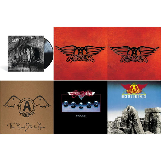 Aerosmith - 1971: The Road Starts Here & Greatest Hits & Greatest Hits (4LP) & Night In The Ruts & Rocks & Rock In A Hard Place