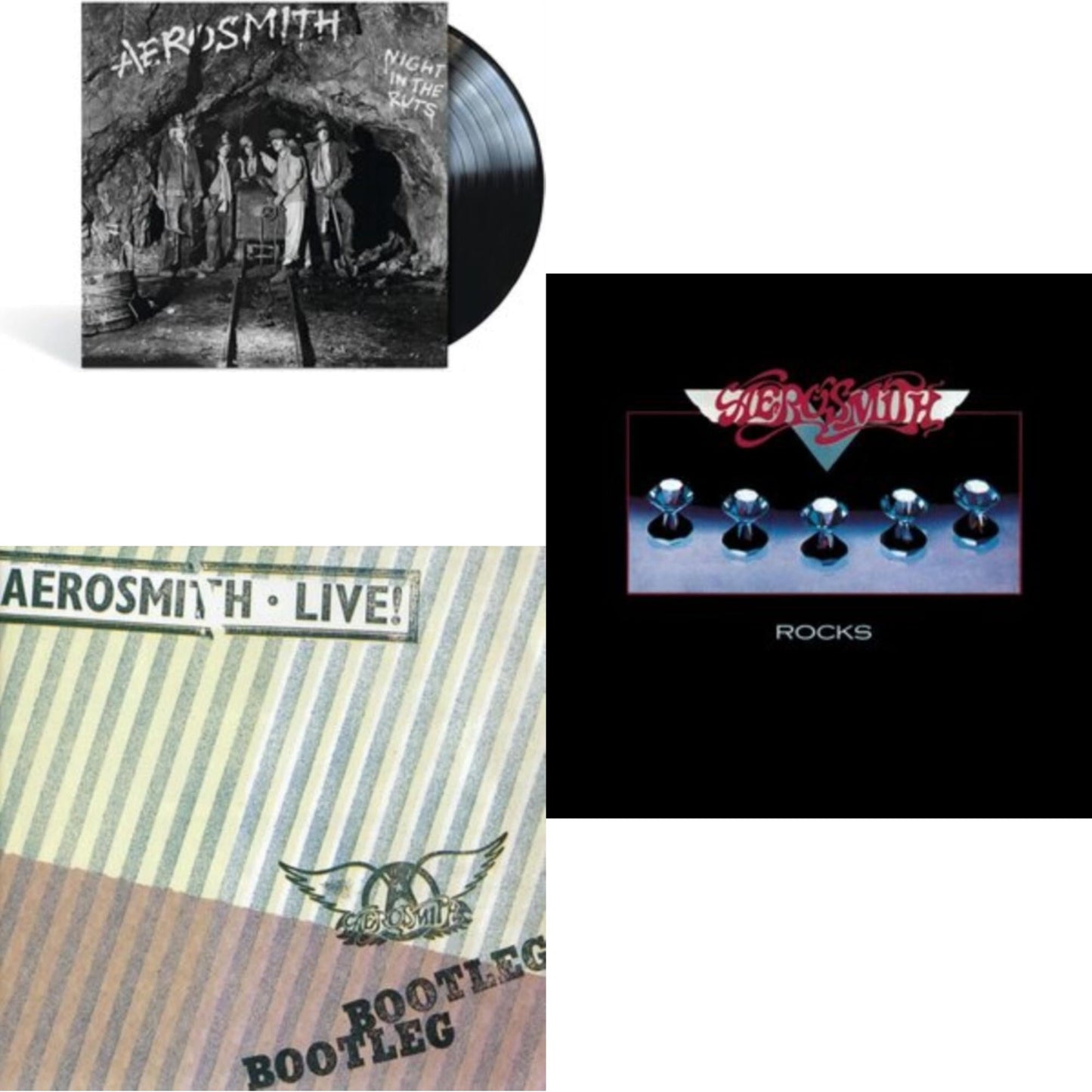 Aerosmith - Night In The Ruts & Rocks & Live! Bootleg (2LP)