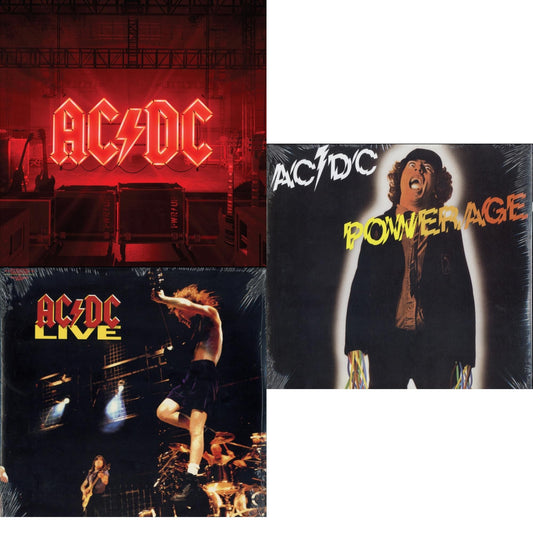 Ac/Dc - Power Up (180G/Gatefold Jacket/Inner Sleeve) & Powerage (180G) & Live (2LP/180G)