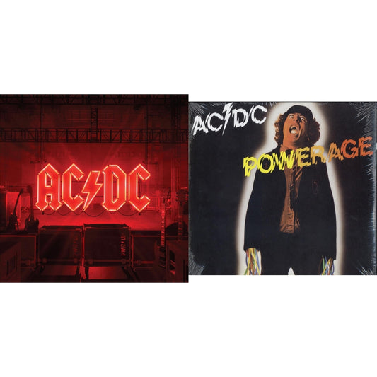Ac/Dc - Power Up (180G/Gatefold Jacket/Inner Sleeve) & Powerage (180G) - LP Vinyl Bundle