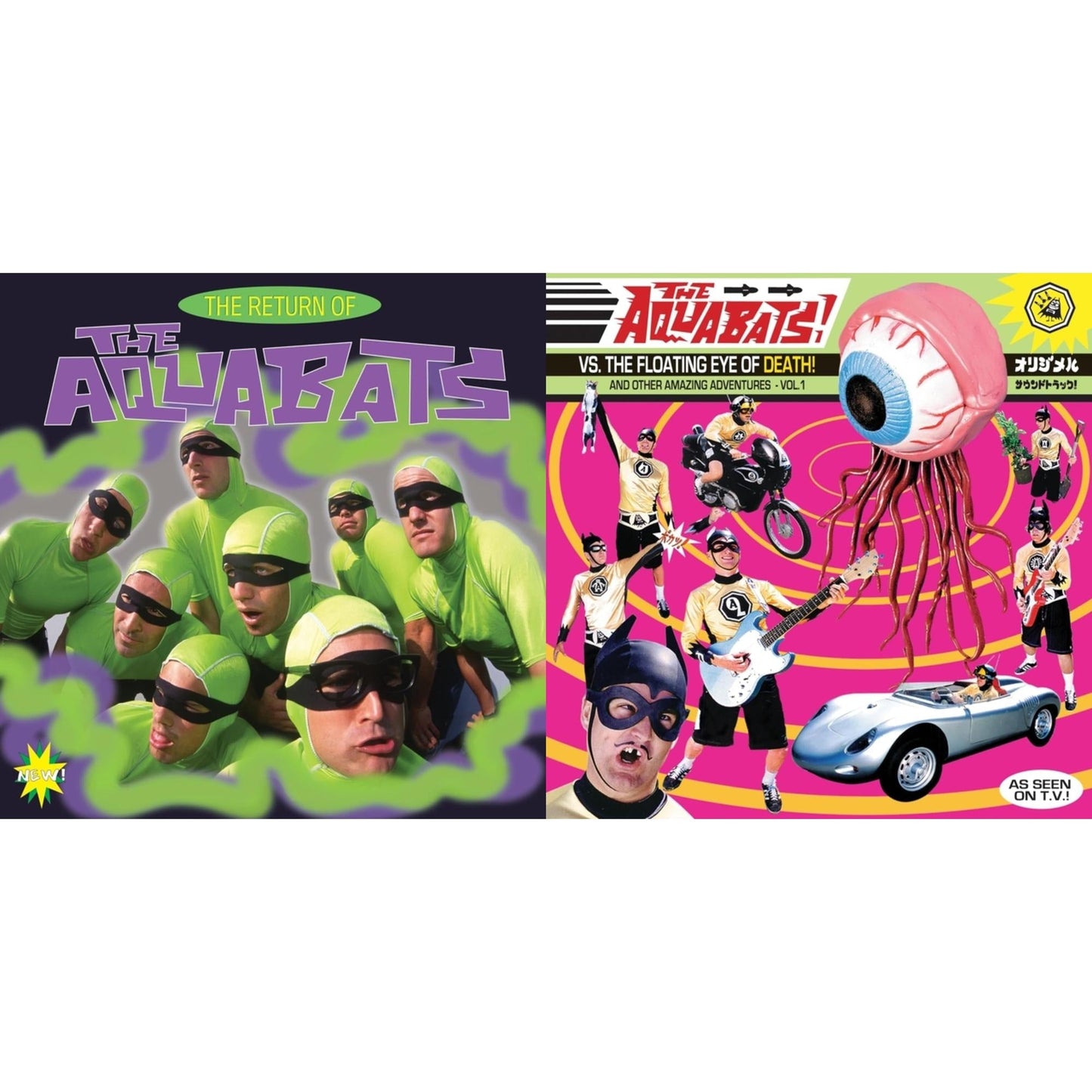 Aquabats! - Return Of The Aquabats & Aquabats Vs. The Floating Eye Of Death! (2LP)