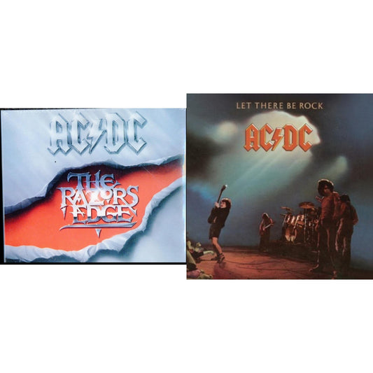 Ac/Dc - Let There Be Rock & Razor's Edge - CD Bundle