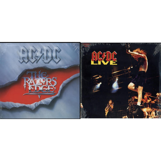 Ac/Dc - Razor’S Edge (180G) & Live (2LP/180G)