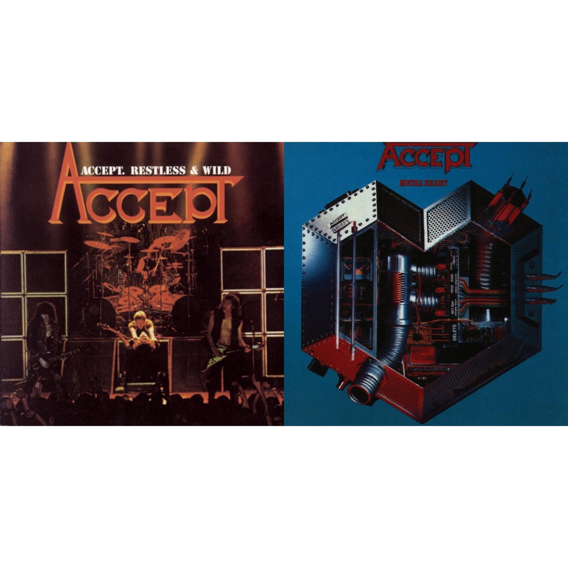 Accept - Restless & Wild & Metal Heart - CD Bundle