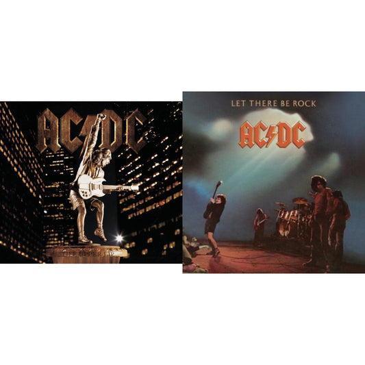 Ac/Dc - Let There Be Rock & Stiff Upper Lip - CD Bundle