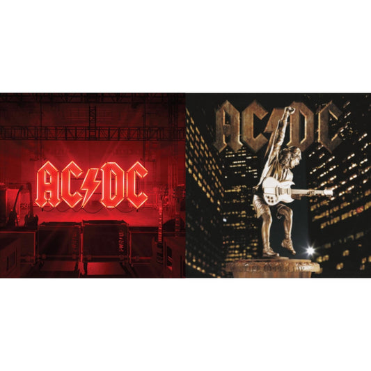 Ac/Dc - Power Up (180G/Gatefold Jacket/Inner Sleeve) & Stiff Upper Lip (180G) - LP Vinyl Bundle
