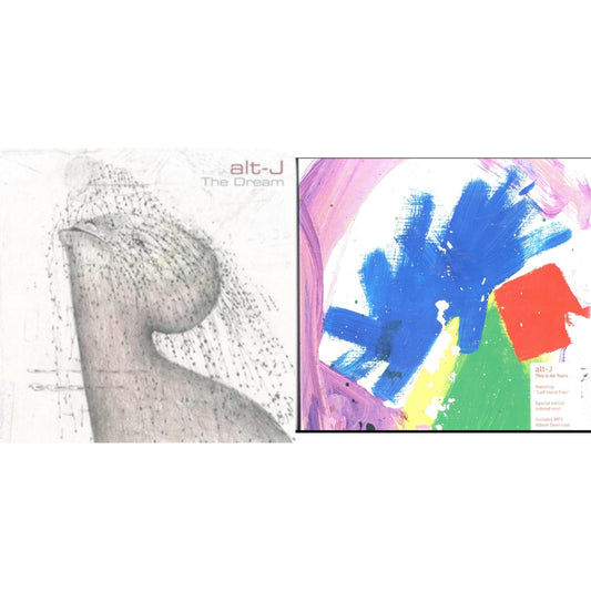 Alt-J - Dream (Milky Clear LP Vinyl) (I) & This Is All Yours (Neon Yellow LP Vinyl)