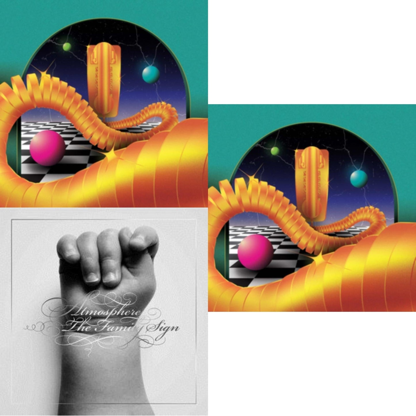 Atmosphere - Talk Talk Ep (Pink LP Vinyl) & Family Sign (2LP/7Inch) & Talk Talk Ep